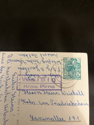 Ddr bild postkarte - ddr,