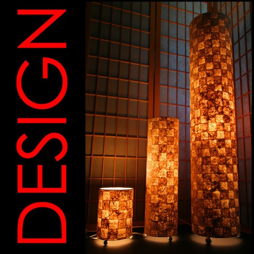Design steh stand papier lampe - papier,